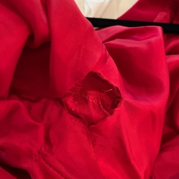 Givenchy Couture Vintage Red Audrey Hepburn Dress S - Picture 15 of 16